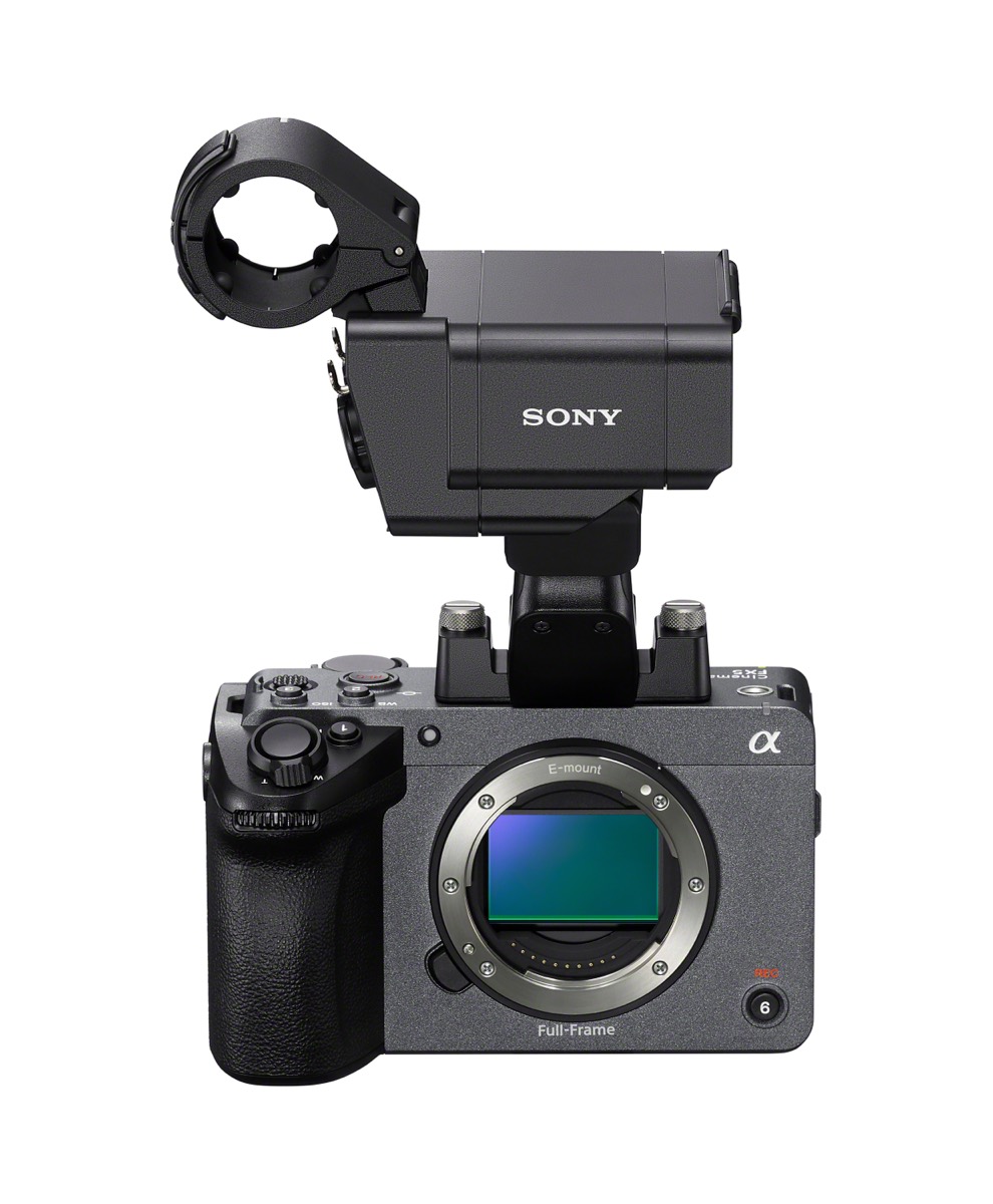 Sony FX5 con impugnatura XLR